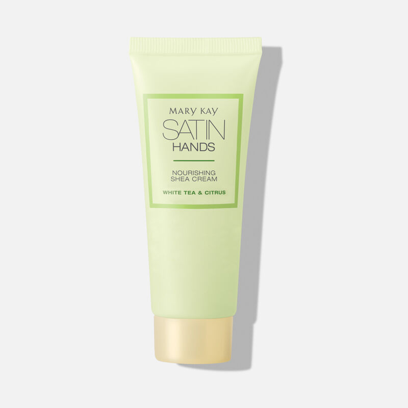 Crema para Manos con Karit&eacute; Satin Hands White Tea Citrus