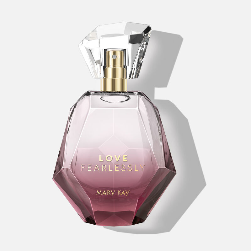 Bottle of Love Fearlessly Eau de Parfum from Mary Kay.