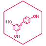 Encapsulated Reveratrol illustration.